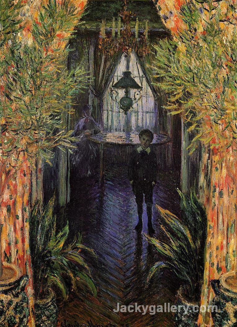 A Corner of the Apartment by Claude Monet paintings reproduction